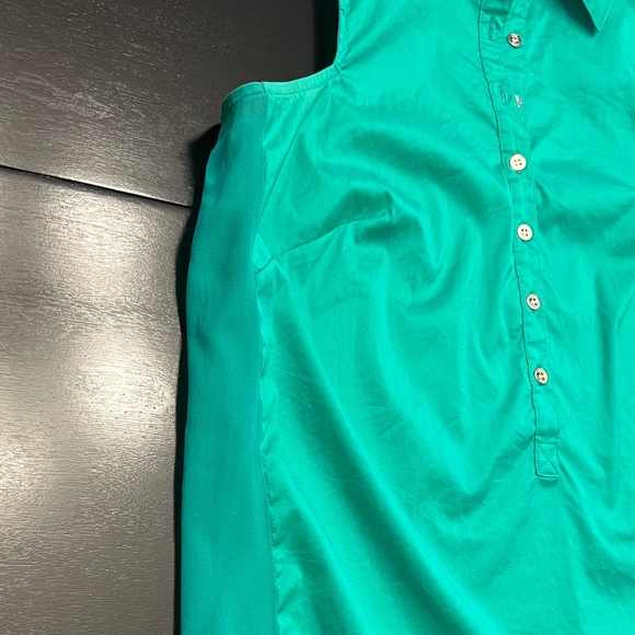 Bebe sleeveless button down shirt - Picture 6 of 6